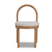 Showcasing Cidaria Natural Dining Chair - Pale Beige (Set of 2) DC10421-LJx2 Dining Chair by Calibre Furniturs