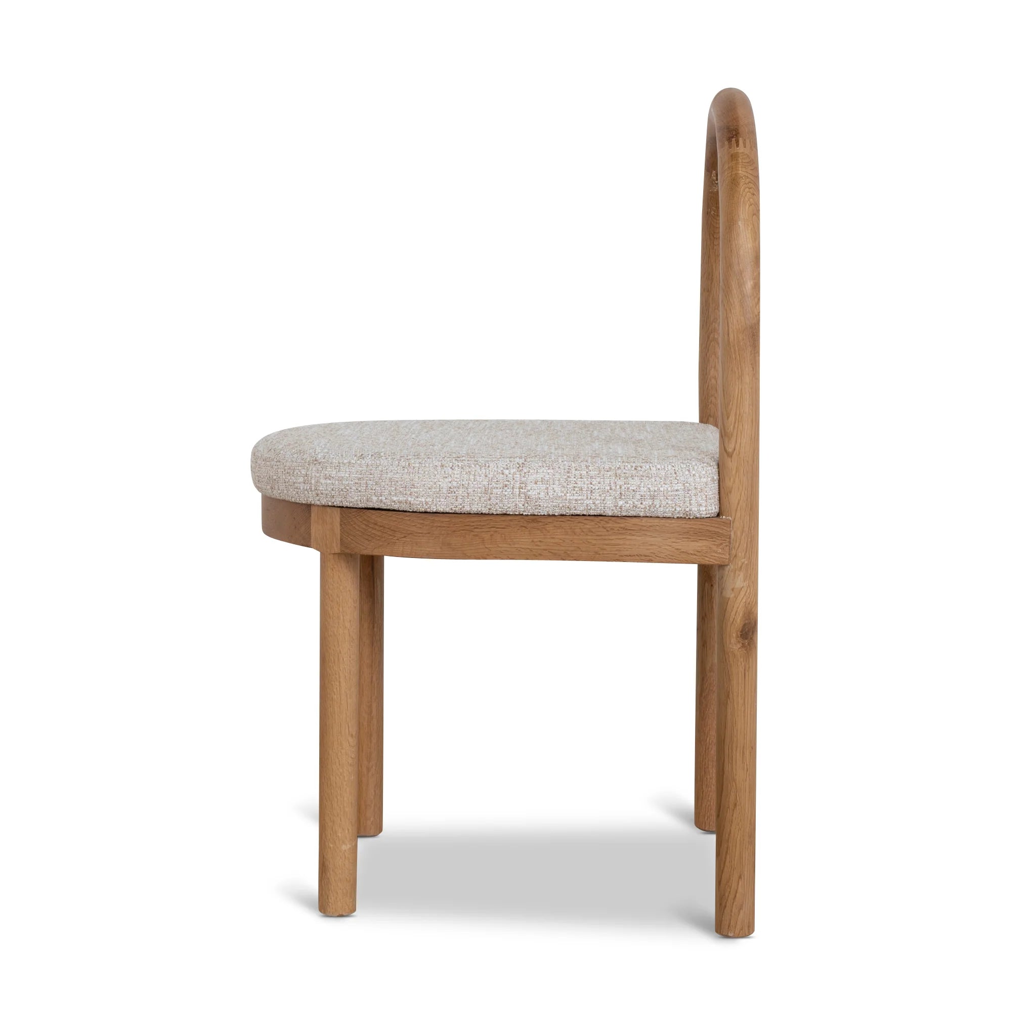 Cidaria Natural Dining Chair - Pale Beige (Set of 2)