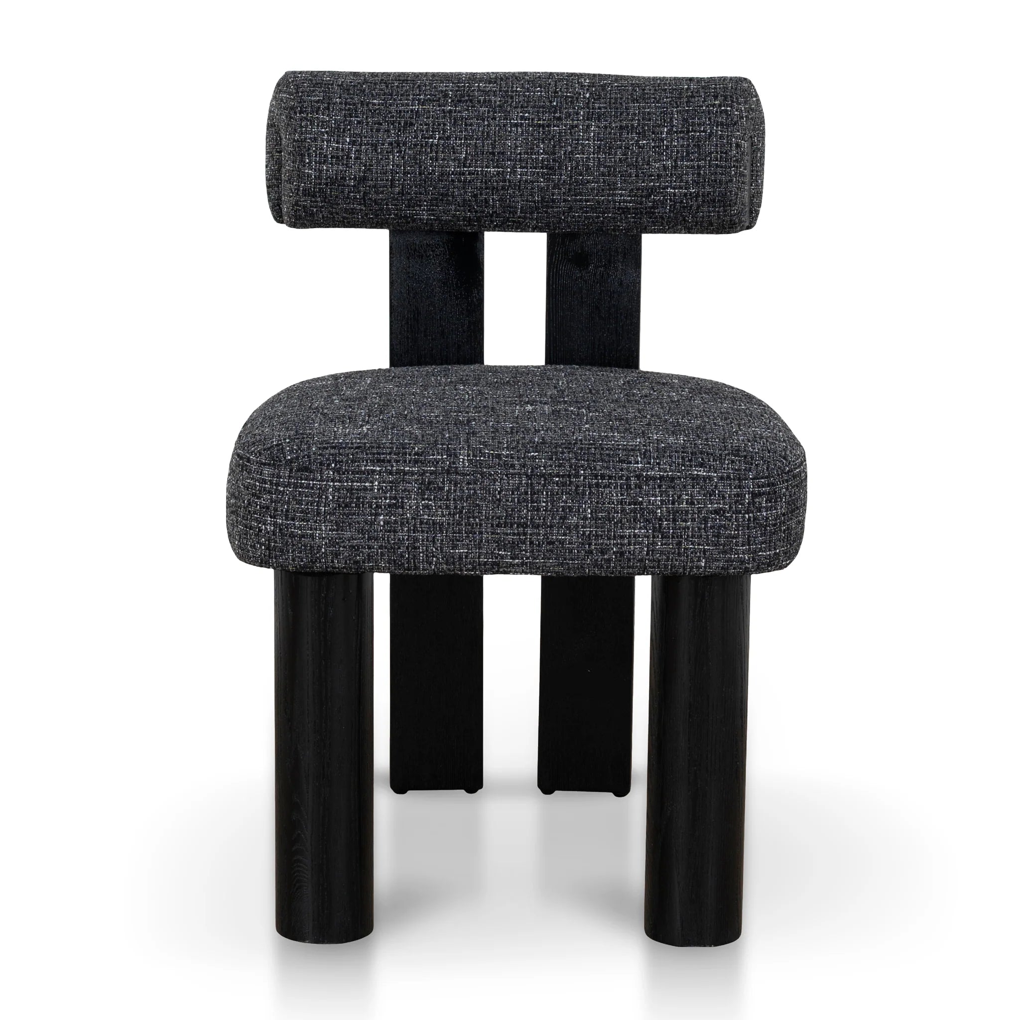 Showcasing Tinalora Black Dining Chair - Field Charcoal (Set of 2) DC10480-OLSx2 Dining Chair by Calibre Furniturs