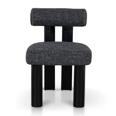 Showcasing Tinalora Black Dining Chair - Field Charcoal (Set of 2) DC10480-OLSx2 Dining Chair by Calibre Furniturs