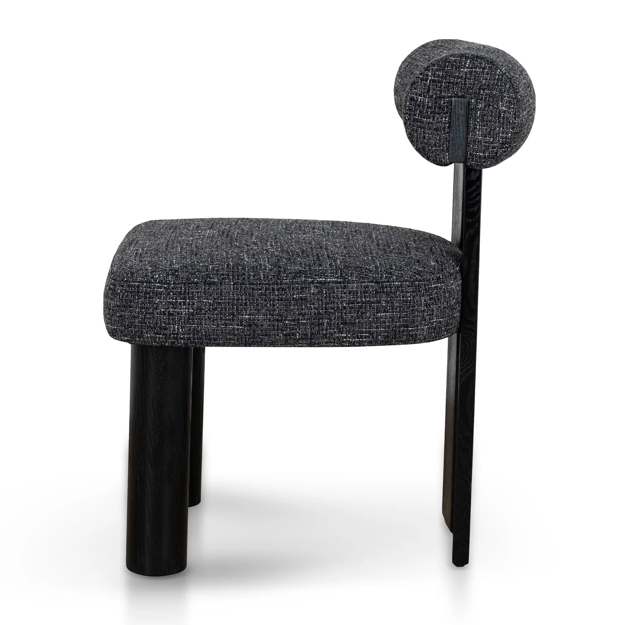 Showcasing Tinalora Black Dining Chair - Field Charcoal (Set of 2) DC10480-OLSx2 Dining Chair by Calibre Furniturs