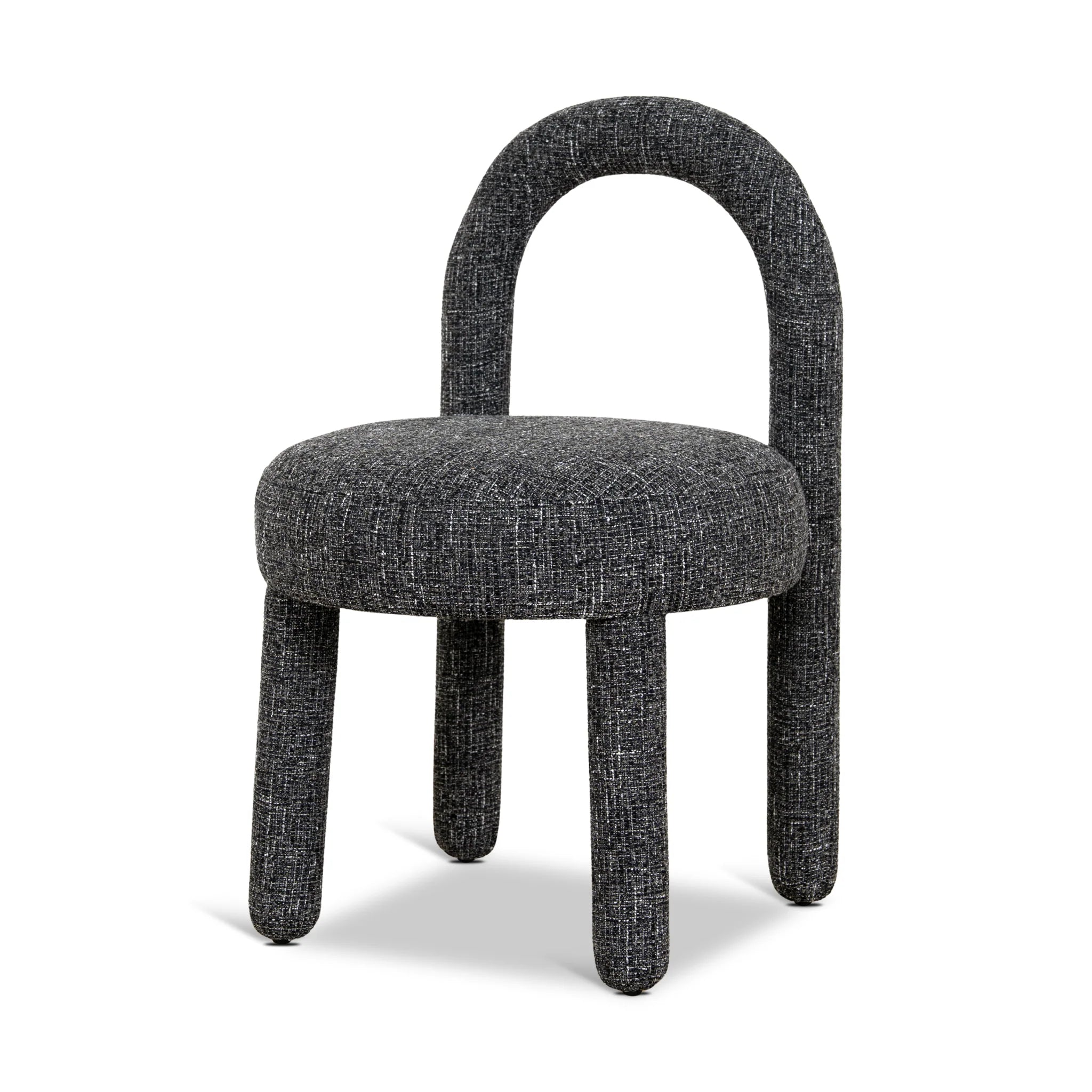 Showcasing Temisora Dining Chair - Field Charcoal (Set of 2) DC10494-MYx2 Dining Chair by Calibre Furniturs
