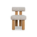 Showcasing Desiluna Natural Dining Chair - Pale Beige (Set of 2) DC10496-OLSx2 Dining Chair by Calibre Furniturs