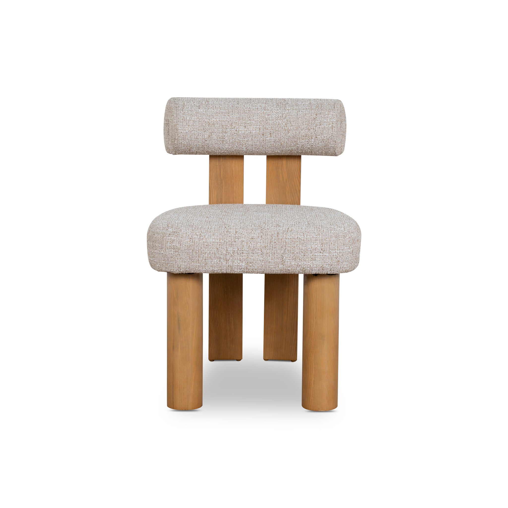 CDC10496-OLS Natural Dining Chair - Pale Beige (Set of 2)