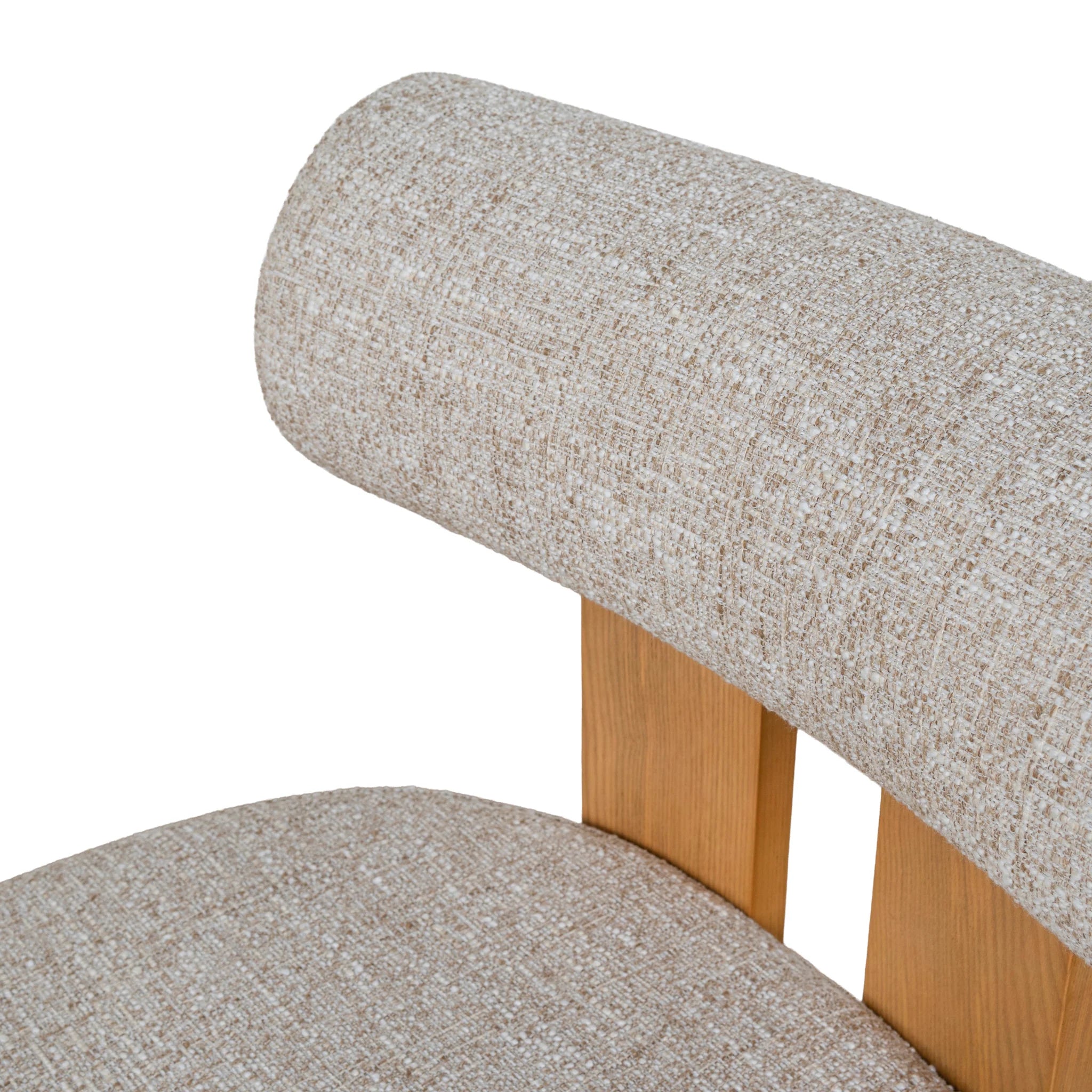Desiluna Natural Dining Chair - Pale Beige (Set of 2)