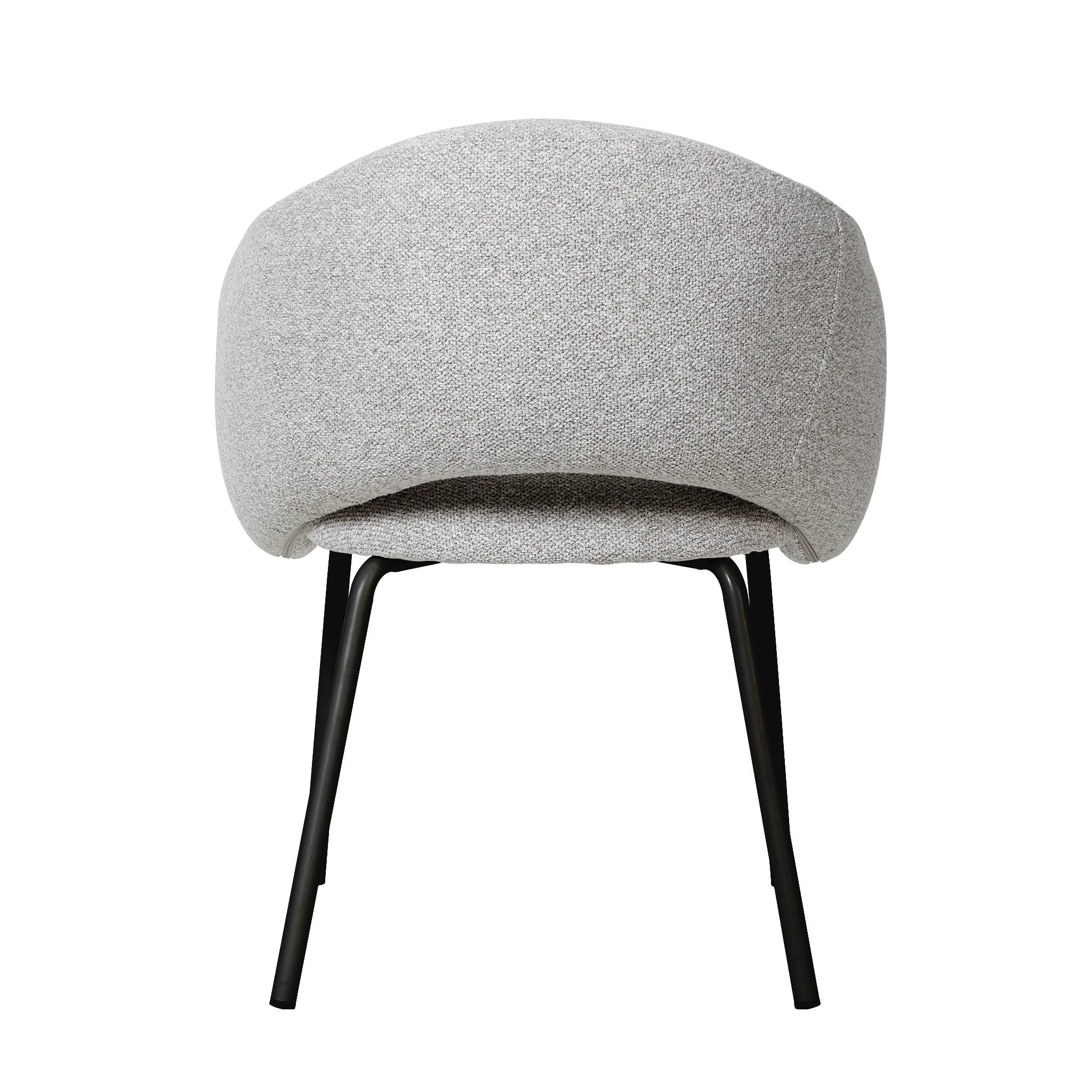 Lurelora Black Dining Chair - Clay Grey (Set of 2)