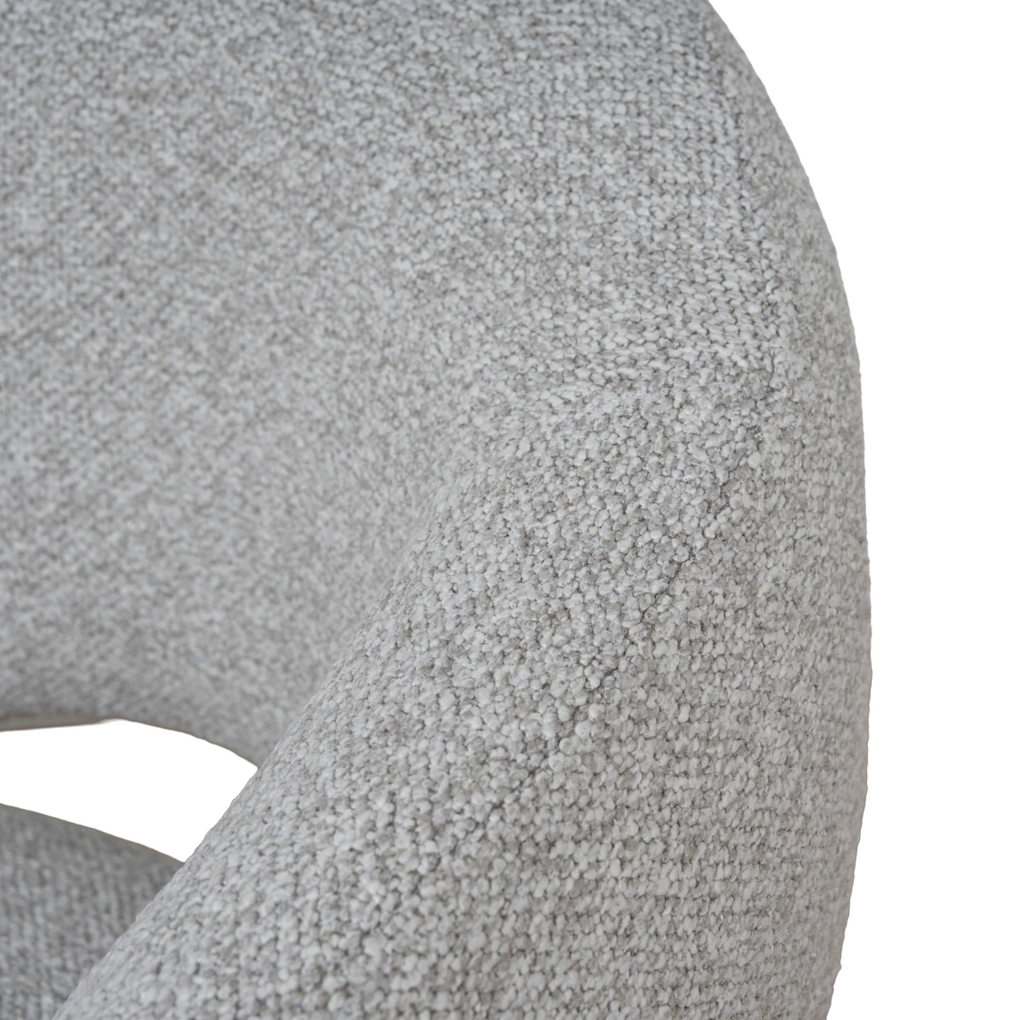 Caresa White Dining Chair - Clay Grey (Set of 2)