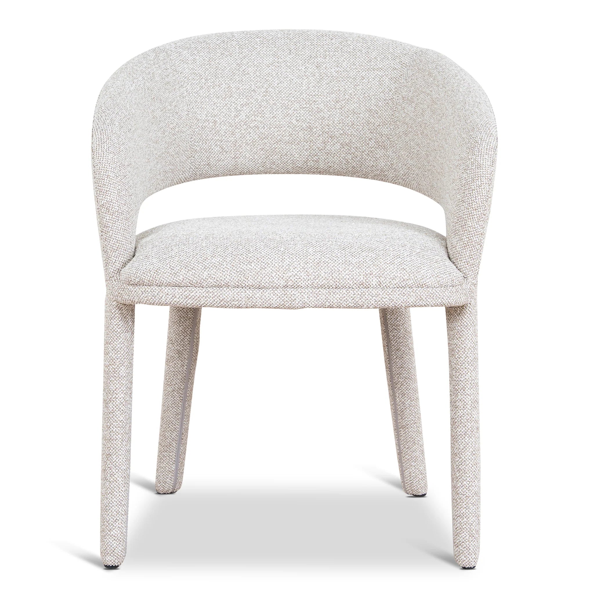 Showcasing Beratala Dining Chair - Clay Beige DC10546-CI Dining Chair by Calibre Furniturs