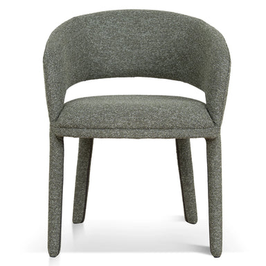 Showcasing Banula Dining Chair - Twill Green DC10547-CI Dining Chair by Calibre Furniturs