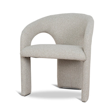 Showcasing Catovera Dining Chair - Oatmeal Beige DC10548-CI Dining Chair by Calibre Furniturs