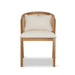 Showcasing Parivera Fabric Dining Chair - Dawn Beige (Set of 2) DC10553-LJx2 Dining Chair by Calibre Furniturs