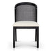 Showcasing Takevera Black ELM Dining Chair - Dawn Beige (Set of 2) DC10554-LJx2 Dining Chair by Calibre Furniturs
