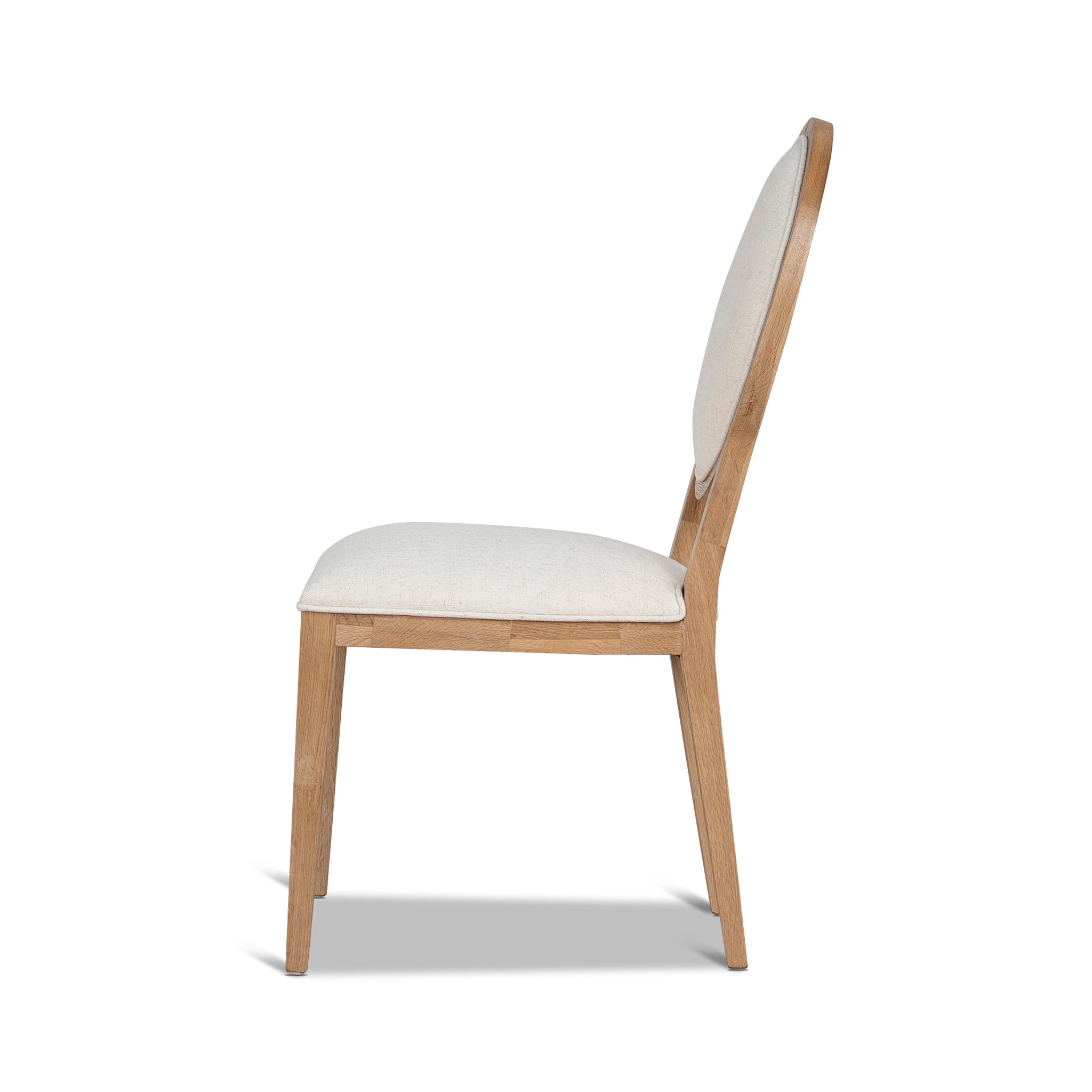 DC10562-LJ Natural Dining Chair - Dawn Beige (Set of 2) - image 5