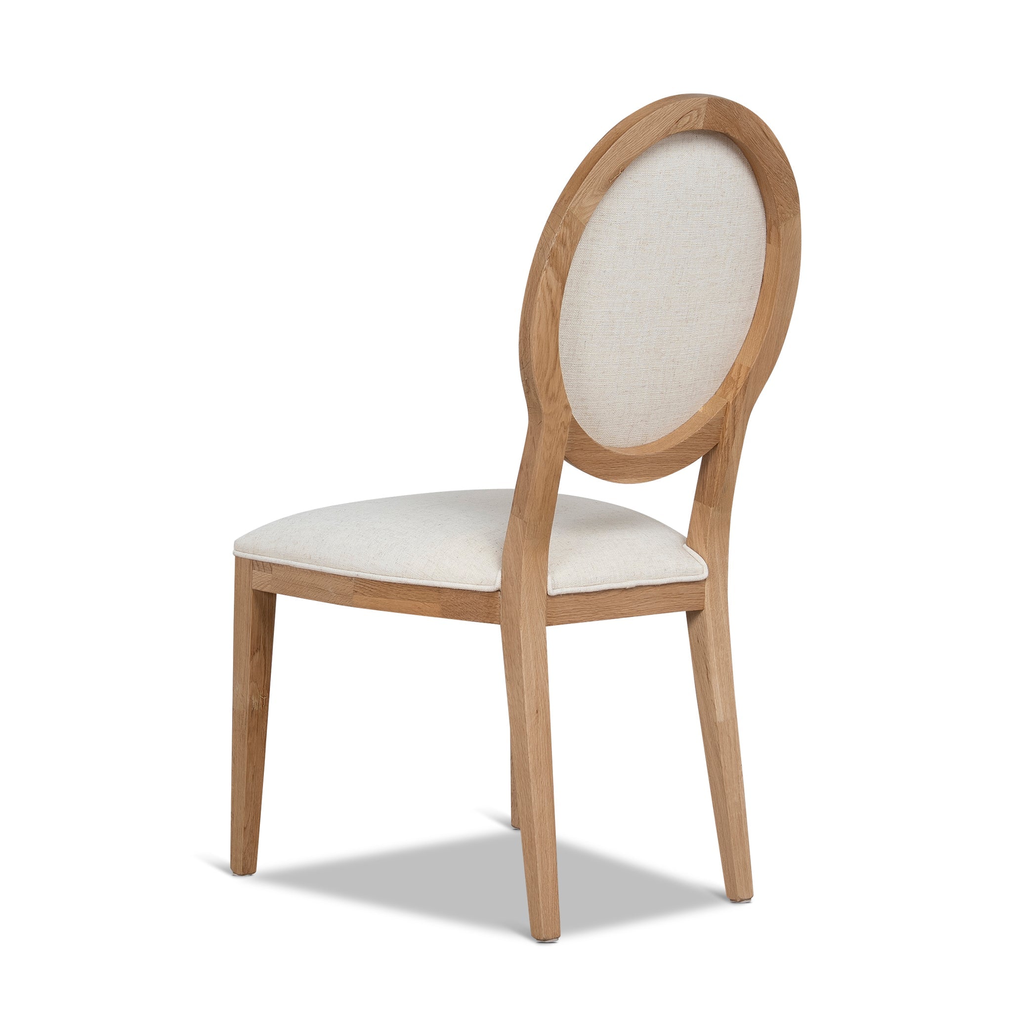 DC10562-LJ Natural Dining Chair - Dawn Beige (Set of 2) - image 6