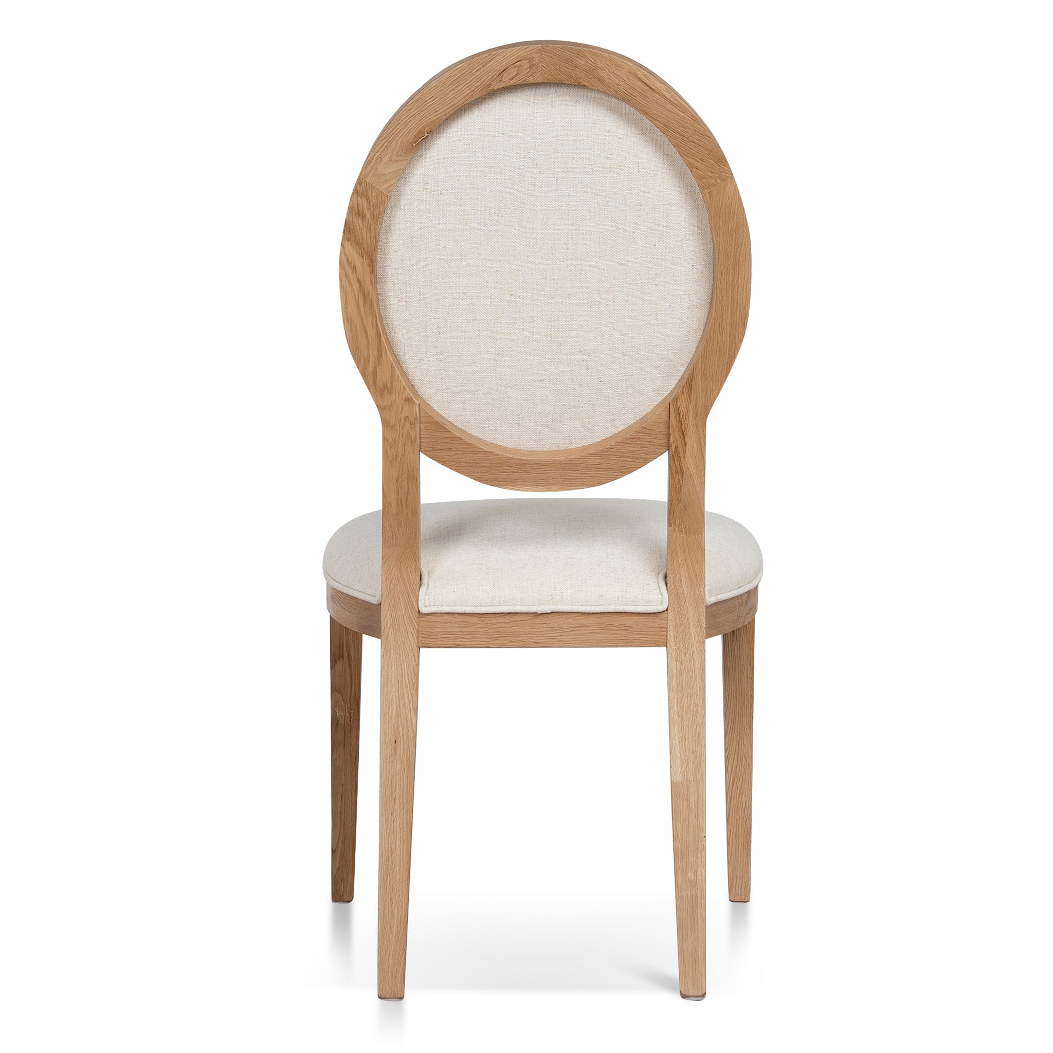 DC10562-LJ Natural Dining Chair - Dawn Beige (Set of 2) - image 7