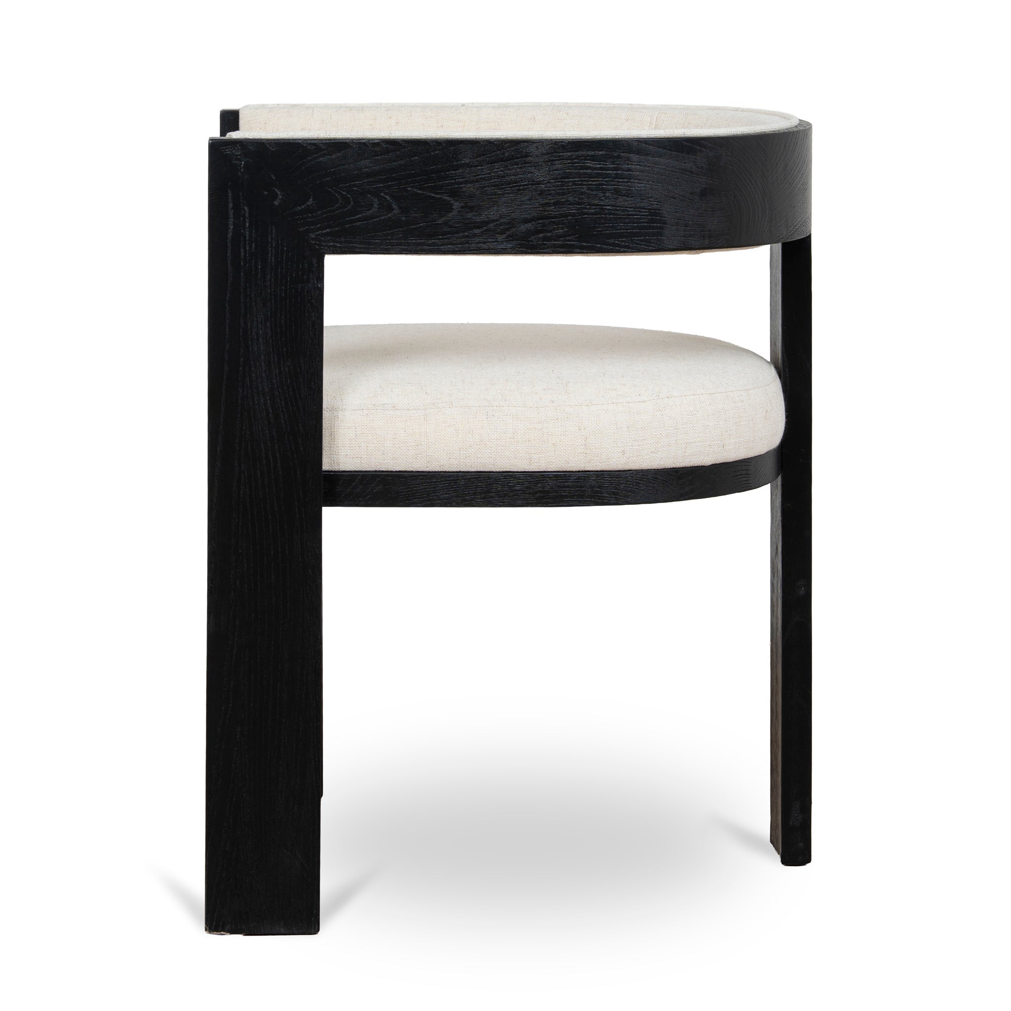 Black ELM Dining Chair - Dawn Beige (Set of 2) - image 4