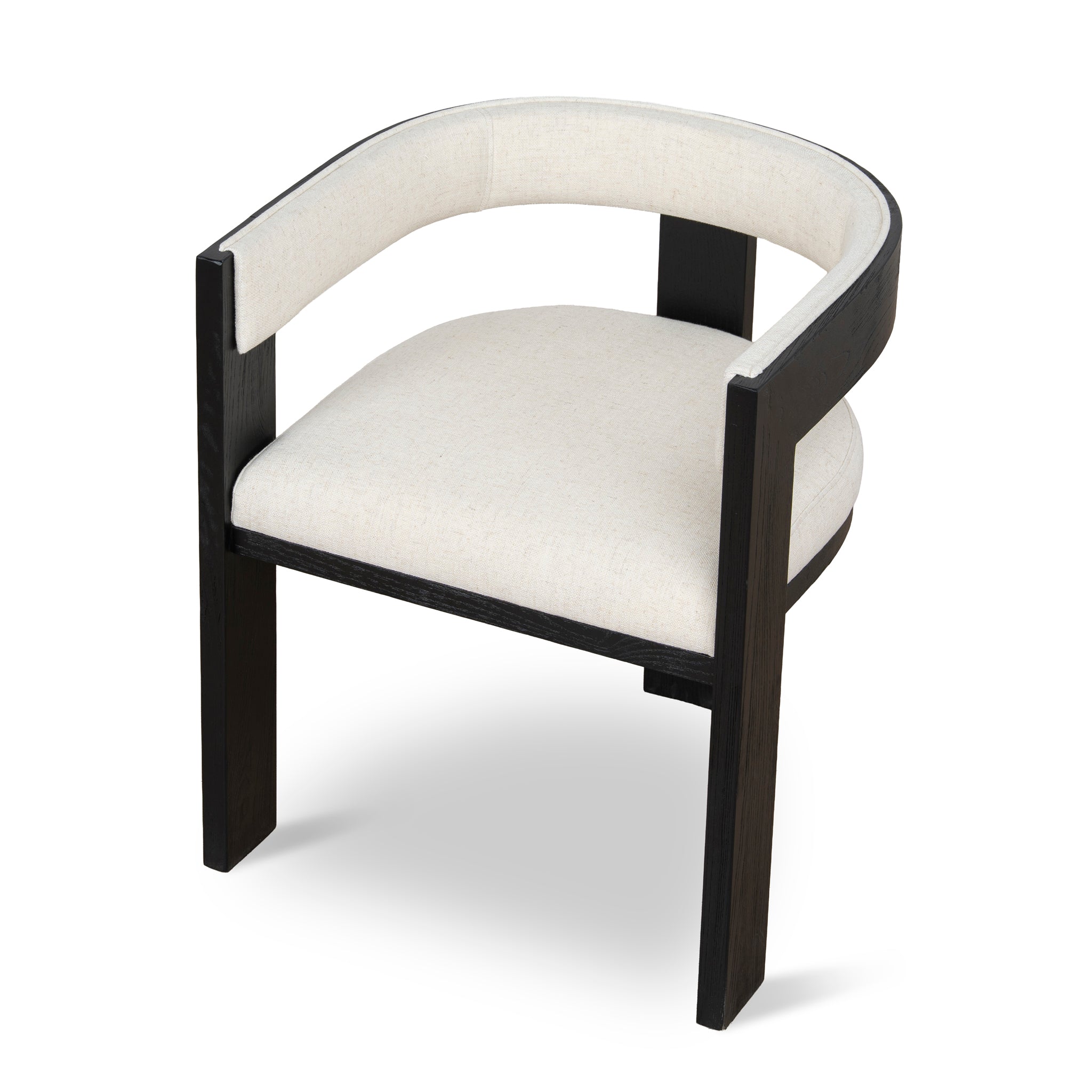 Black ELM Dining Chair - Dawn Beige (Set of 2) - image 7