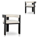 Black ELM Dining Chair - Dawn Beige (Set of 2)