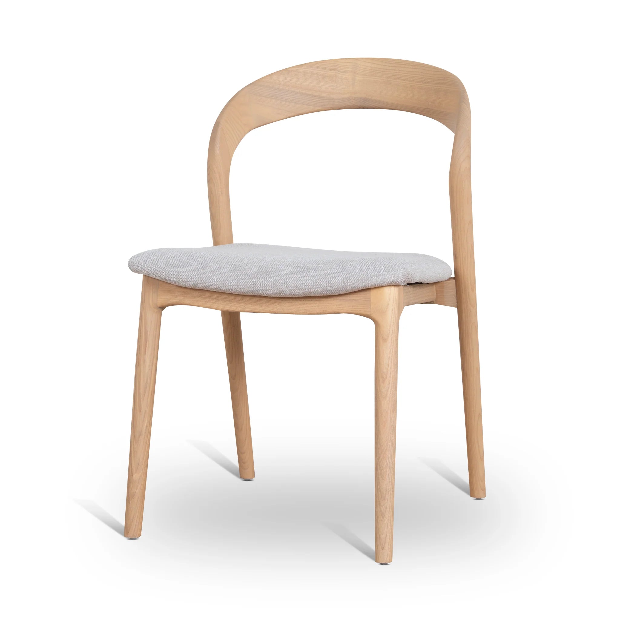 Showcasing Rimila Natural Dining Chair - Naxos Beige (Set of 2) DC10569-NXx2 Dining Chair by Calibre Furniturs