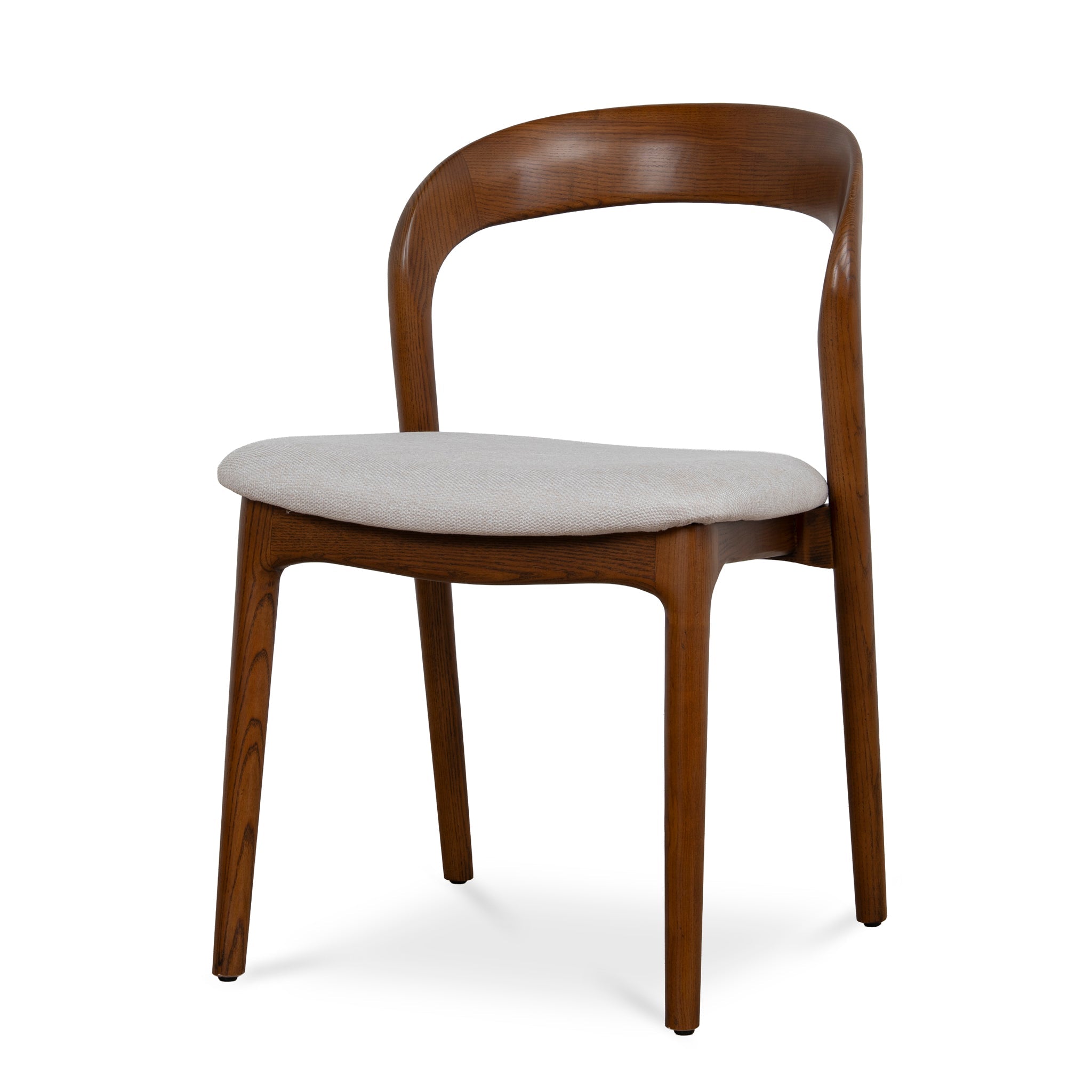 Walnut Dining Chair - Naxos Beige (Set of 2) - Marlow