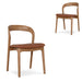 Natural Dining Chair - Naxos Tan (Set of 2)