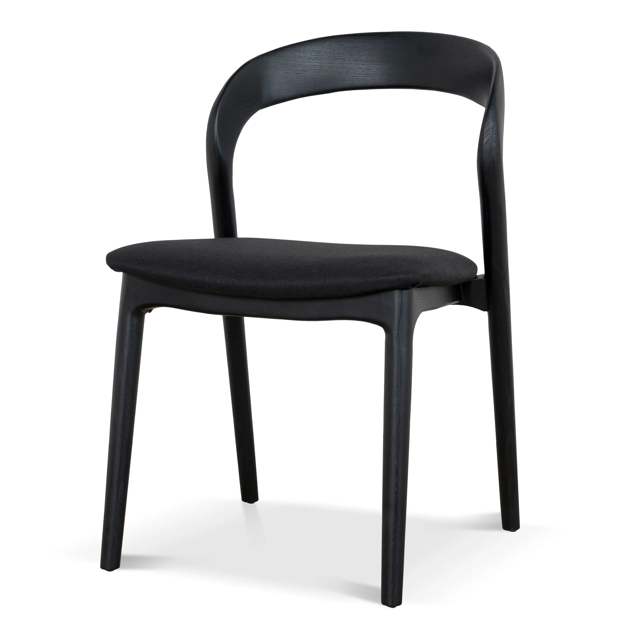 Showcasing Kobuta Dining Chair - Full Black (Set of 2) DC10572-NXx2 Dining Chair by Calibre Furniturs