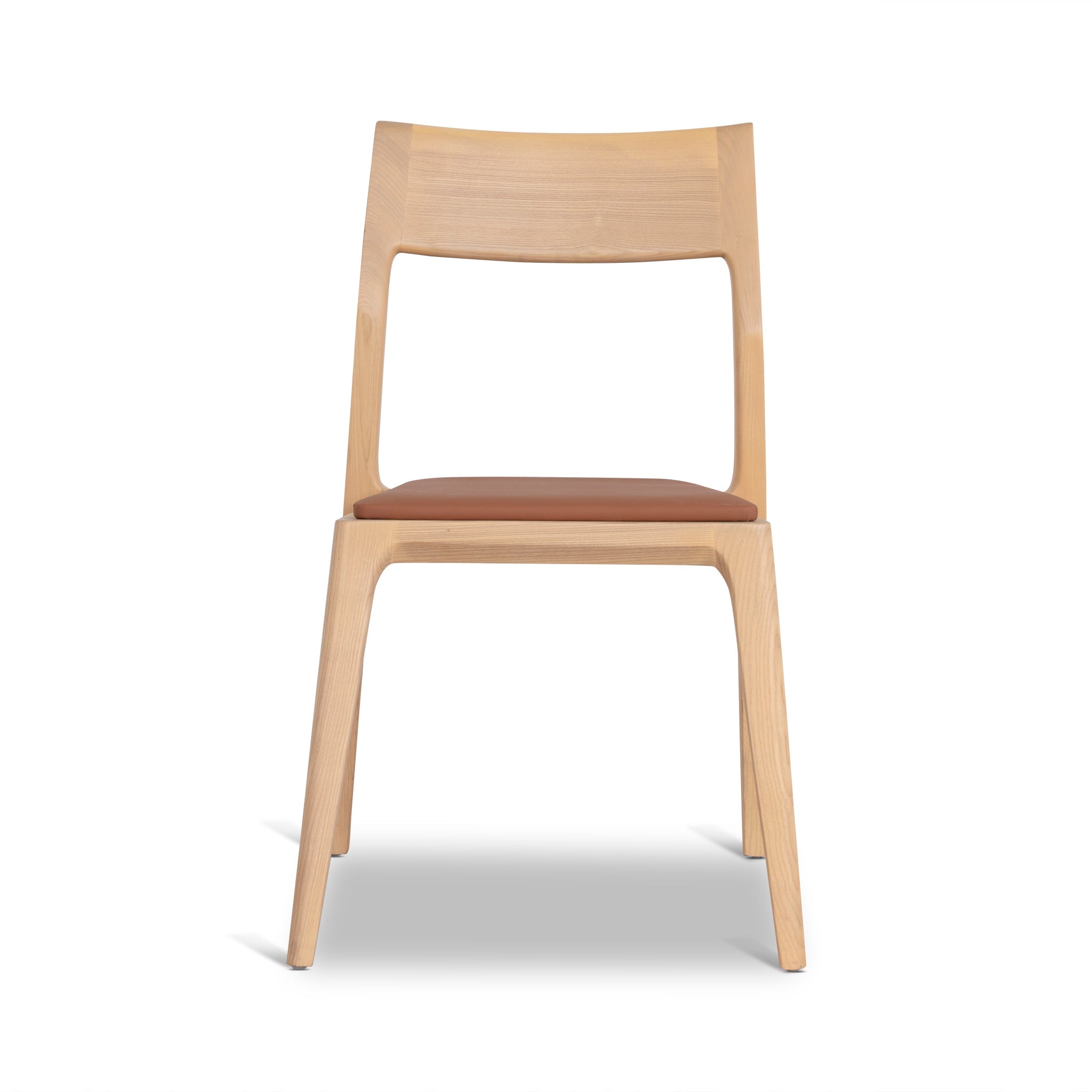 Natural Dining Chair - Naxos Tan (Set of 2) - Fallon