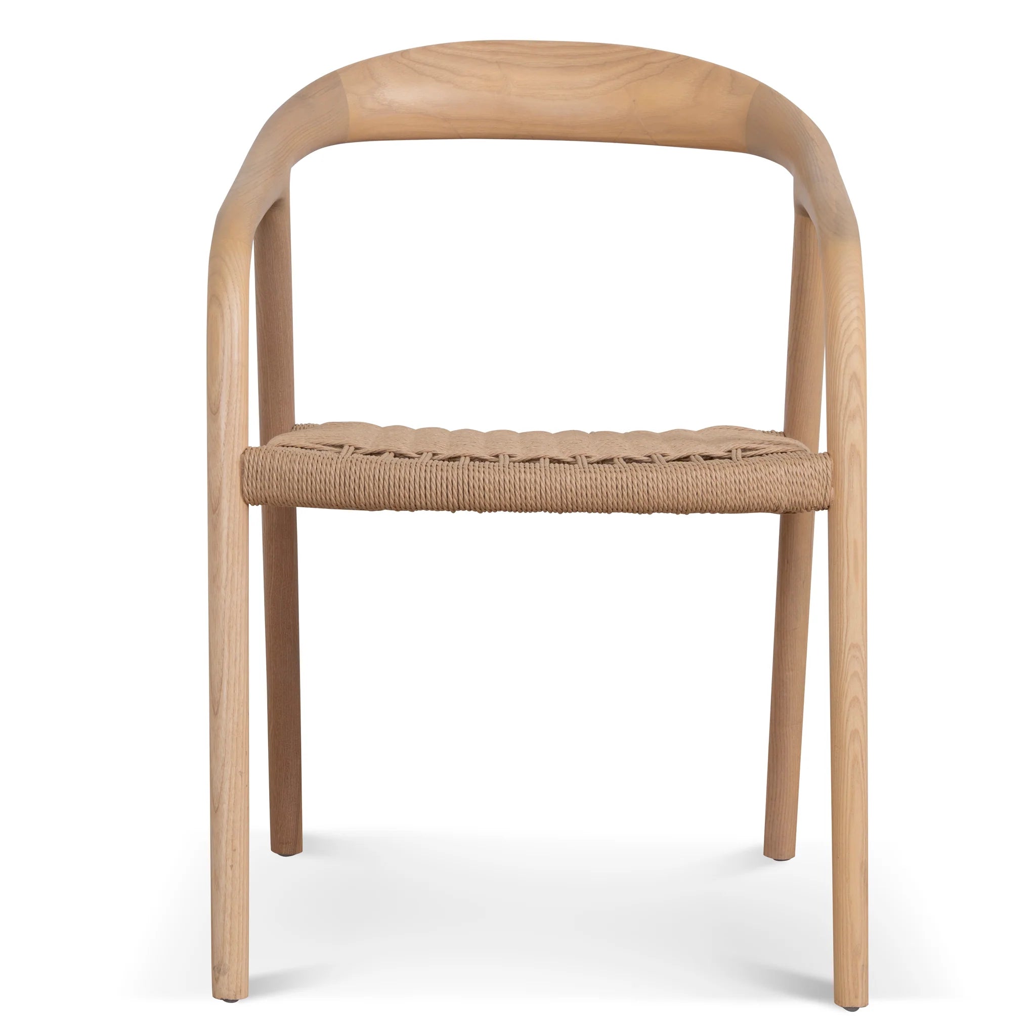 Showcasing Lunesa Rattan Dining Chair - Natural (Set of 2) DC10580-NXx2 Dining Chair by Calibre Furniturs
