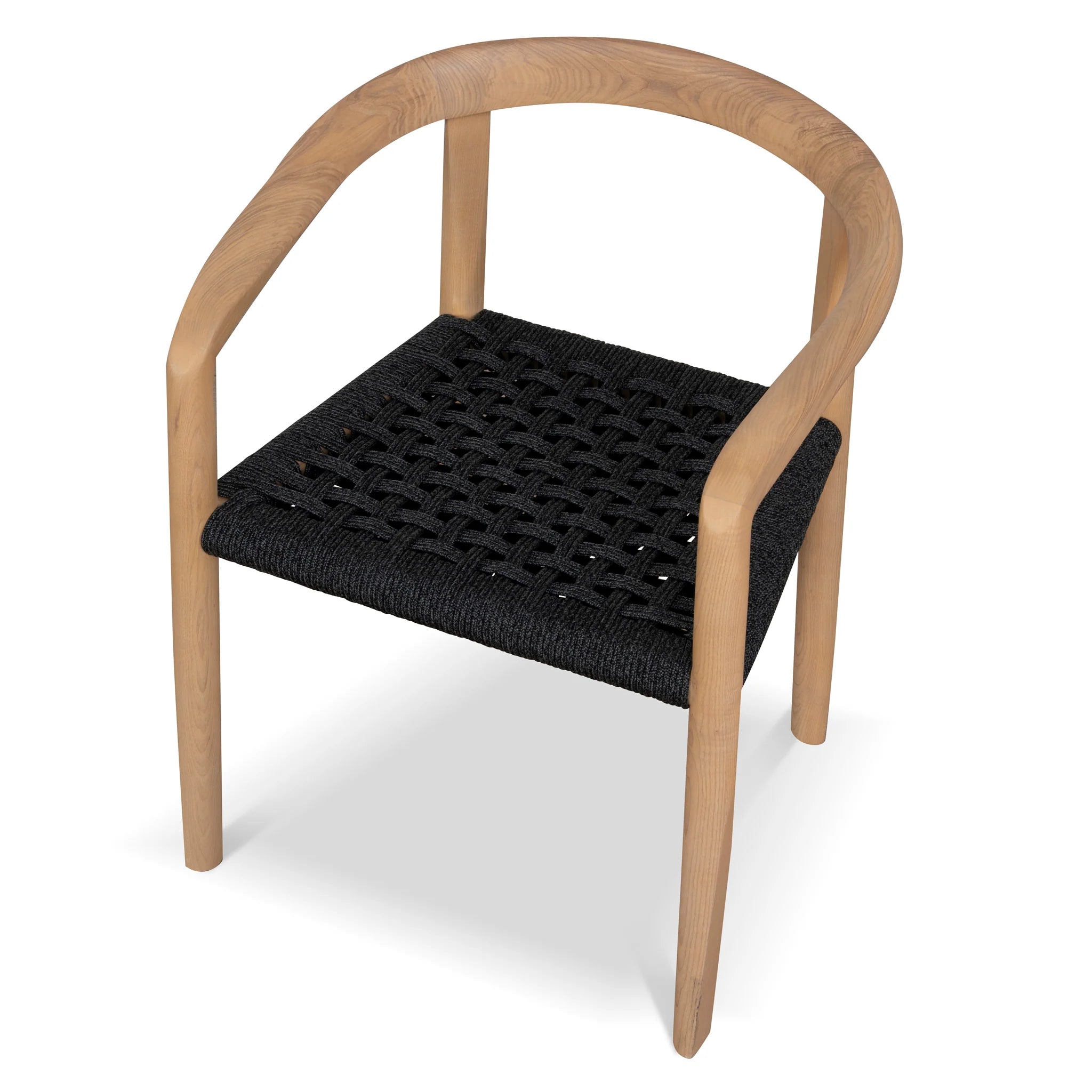 Cinova Natural Dining Chair - Naxos Charcoal Rope (Set of 2)