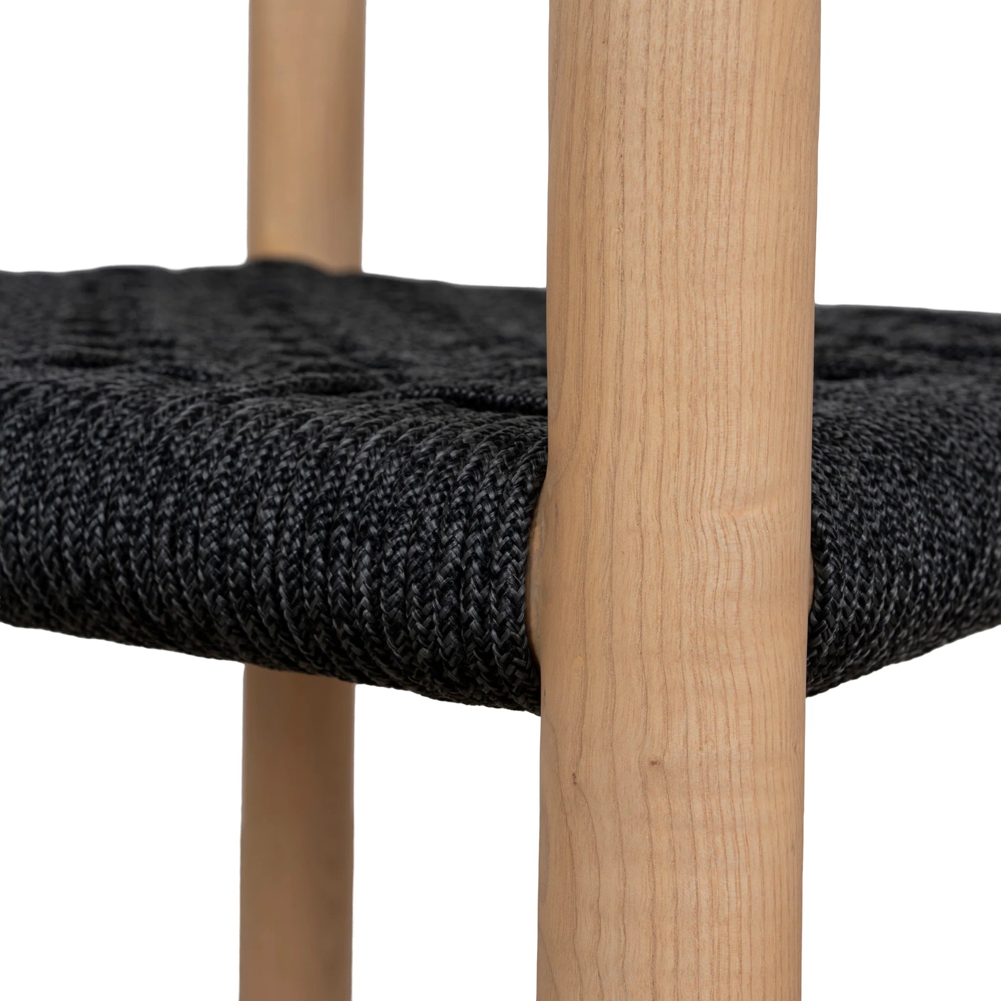 Cinova Natural Dining Chair - Naxos Charcoal Rope (Set of 2)