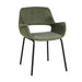 Black Dining Chair - Dark Moss Green (Set of 2) - image 3