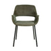 Showcasing Kimila Black Dining Chair - Dark Moss Green (Set of 2) DC12013-FHx2 Dining Chair by Calibre Furniturs