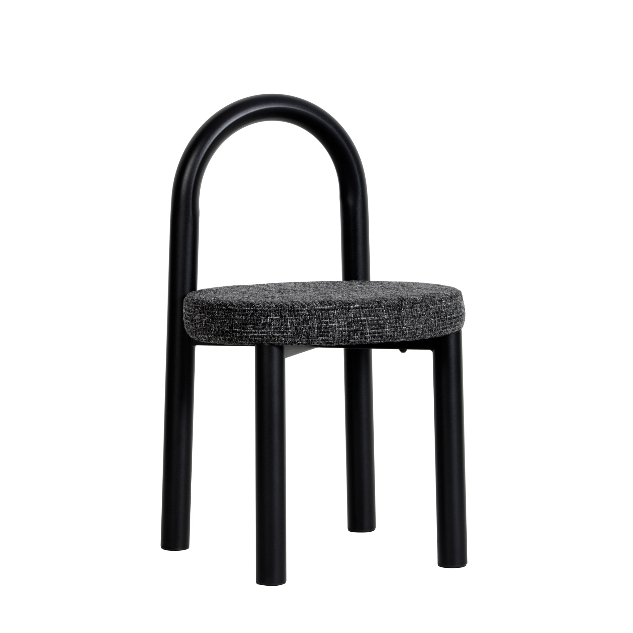 Black Dining Chair - Field Charcoal (Set of 2)