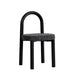 Showcasing Bosalo Black Dining Chair - Field Charcoal (Set of 2) DC12015-FHx2 Dining Chair by Calibre Furniturs