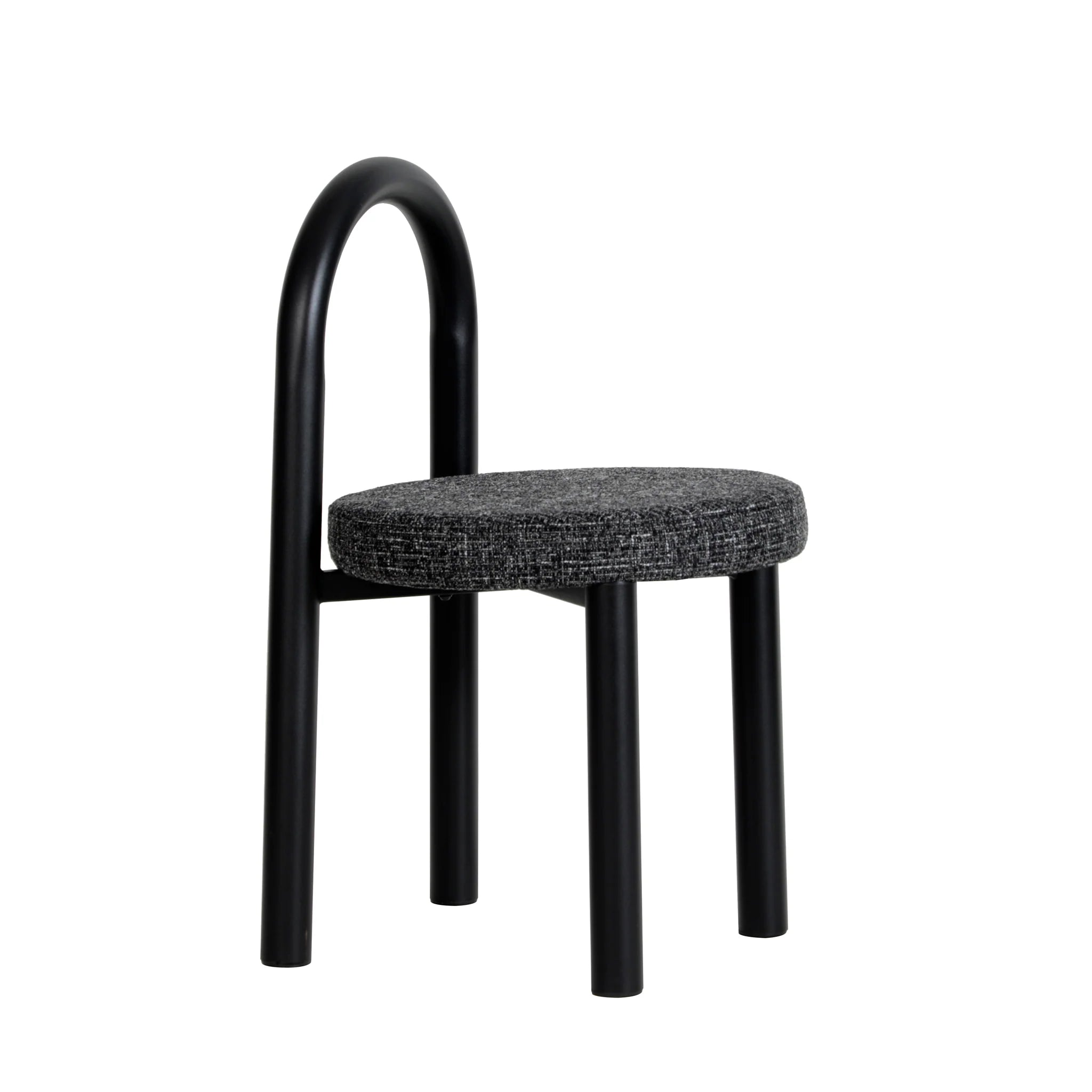 Bosalo Black Dining Chair - Field Charcoal (Set of 2)