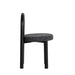 Showcasing Bosalo Black Dining Chair - Field Charcoal (Set of 2) DC12015-FHx2 Dining Chair by Calibre Furniturs