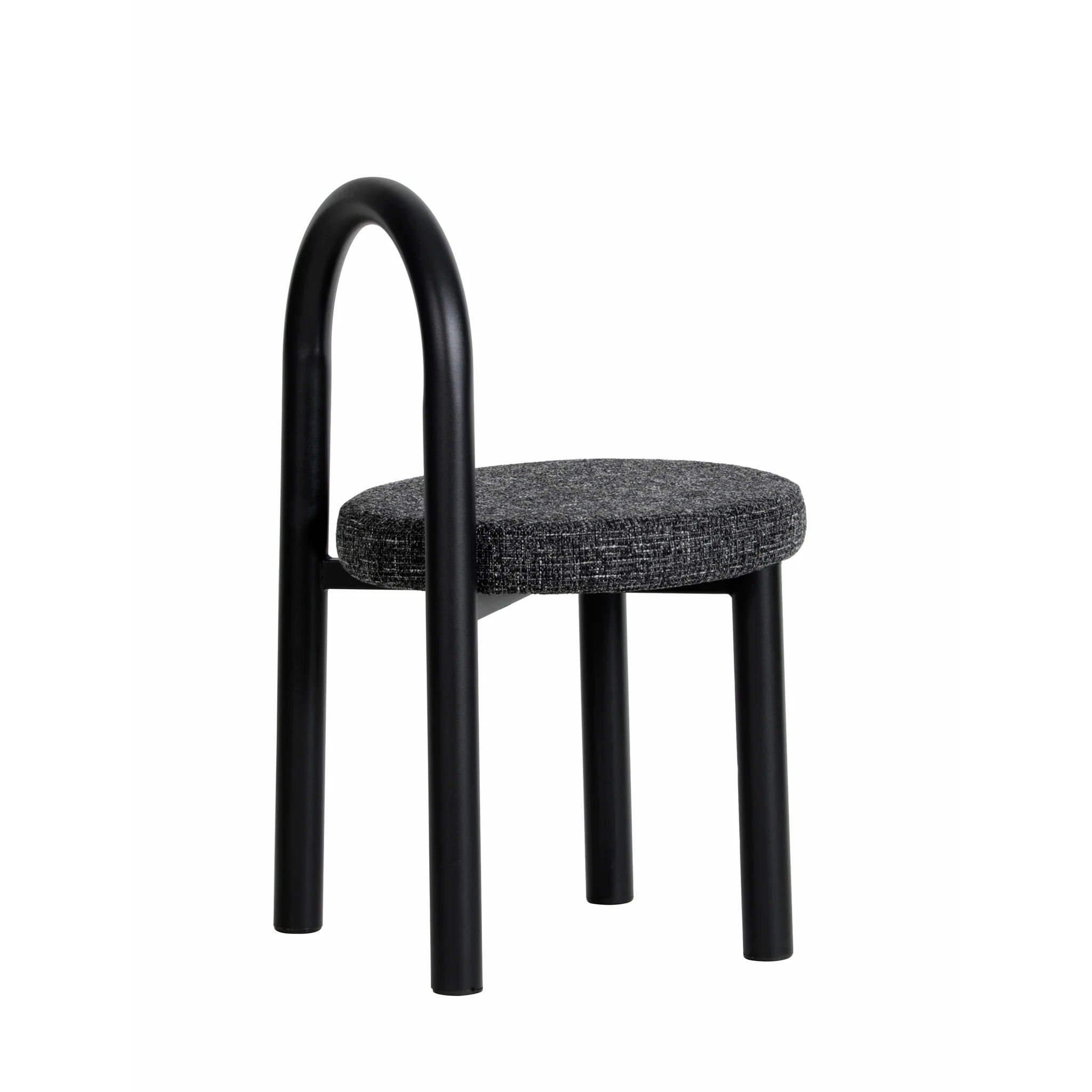 Bosalo Black Dining Chair - Field Charcoal (Set of 2)