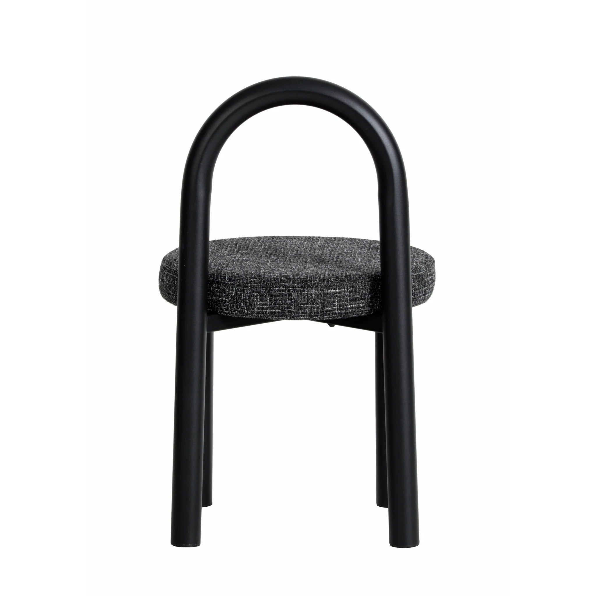 Bosalo Black Dining Chair - Field Charcoal (Set of 2)