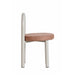 Showcasing Nomimora White Dining Chair - Russet Brown (Set of 2) DC12016-FHx2 Dining Chair by Calibre Furniturs