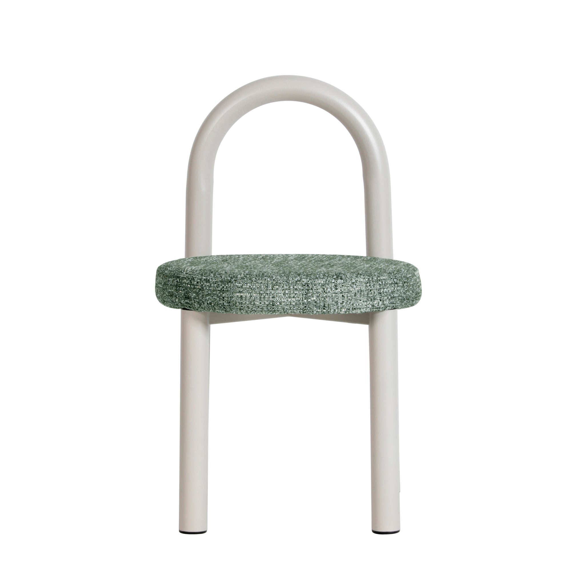 Light Grey Dining Chair - Spring Green (Set of 2)