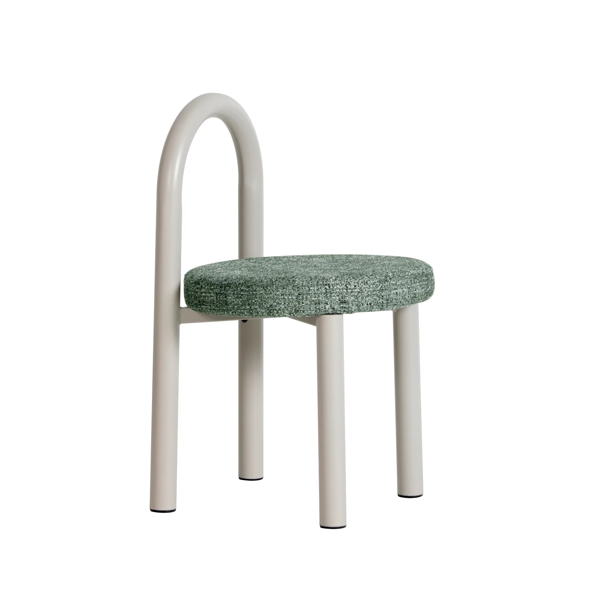 Sonina White Dining Chair - Spring Green (Set of 2)
