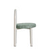 Showcasing Sonina White Dining Chair - Spring Green (Set of 2) DC12017-FHx2 Dining Chair by Calibre Furniturs