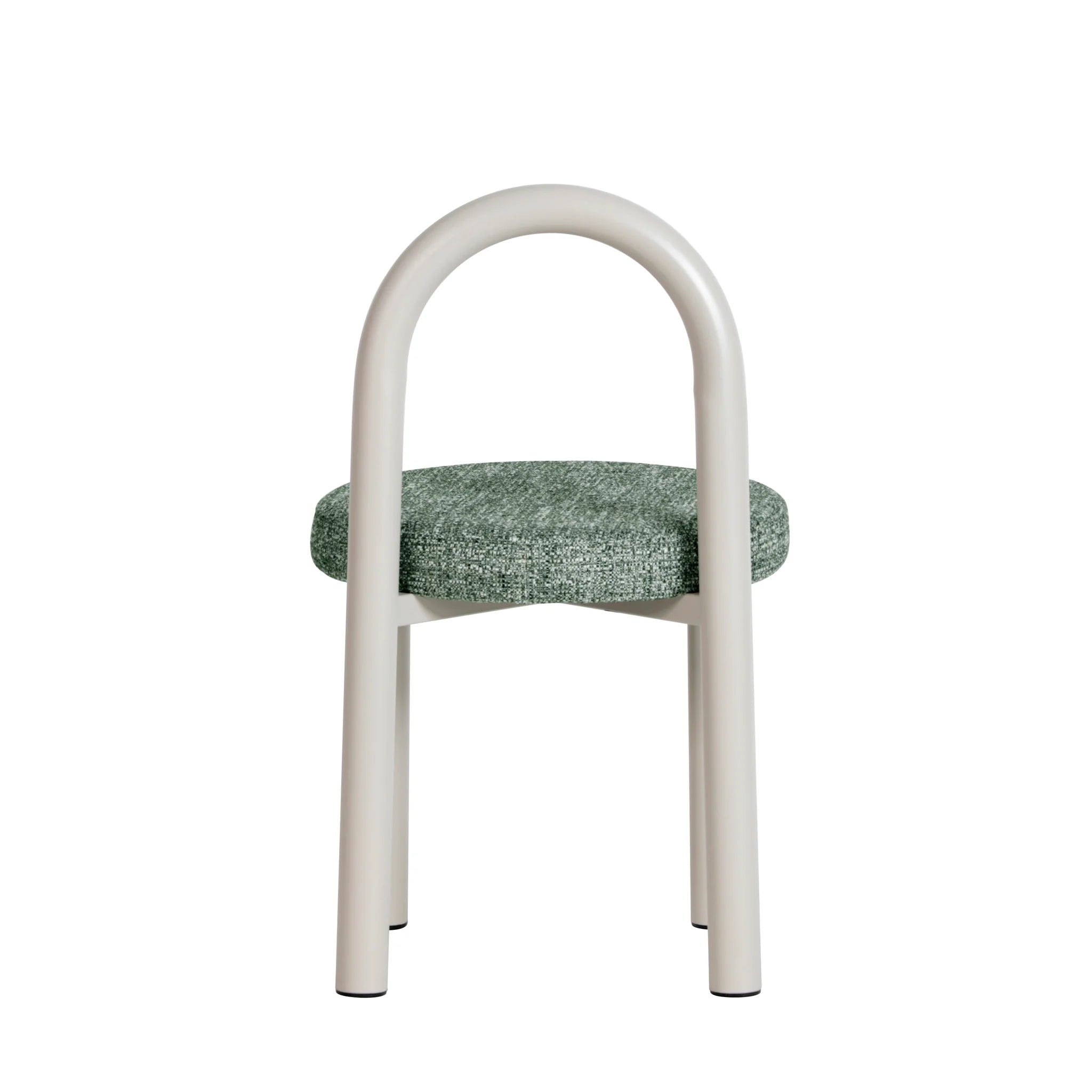 Sonina White Dining Chair - Spring Green (Set of 2)