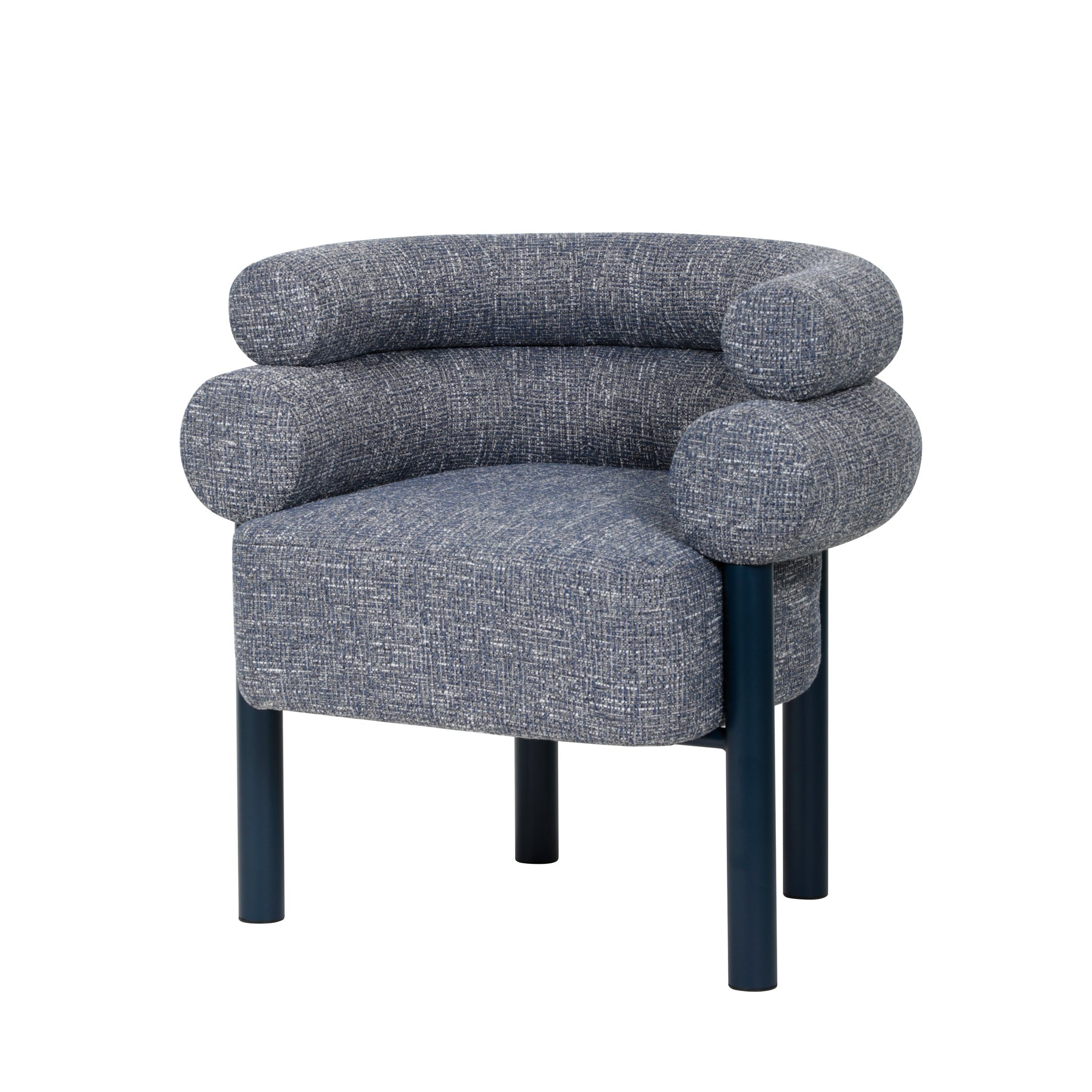 Navy Armchair - Prussian Blue