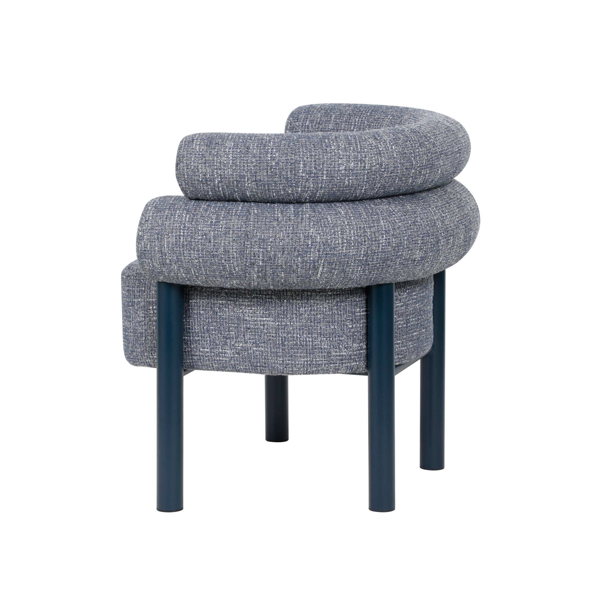 Navy Armchair - Prussian Blue