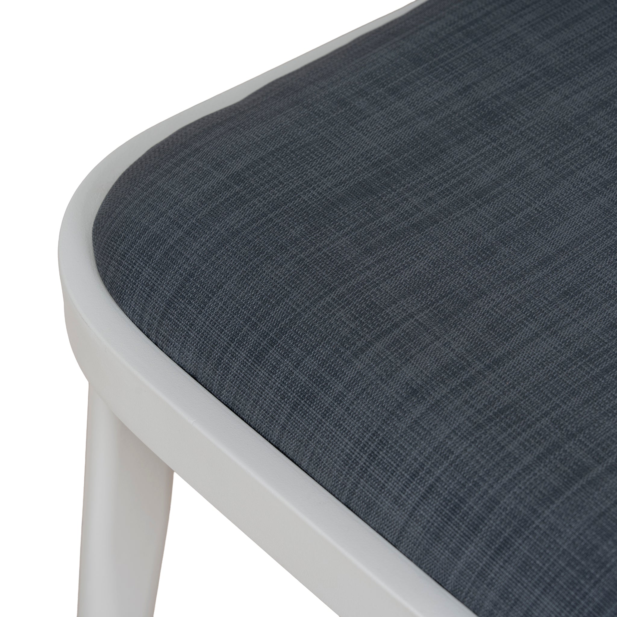Sand White Outdoor Dining Chair - Grey (Set of 2) - image 10