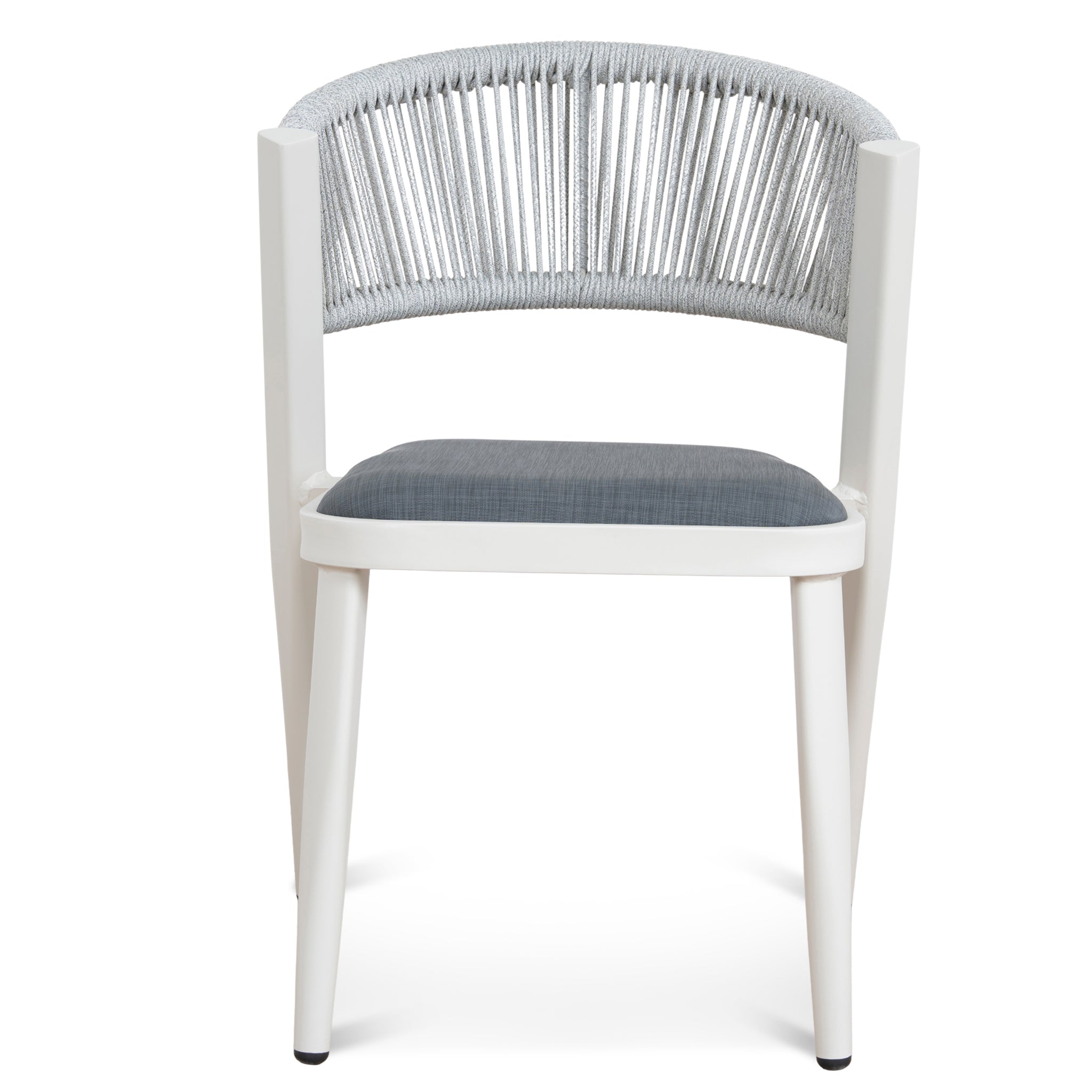 Sand White Outdoor Dining Chair - Grey (Set of 2) - image 2