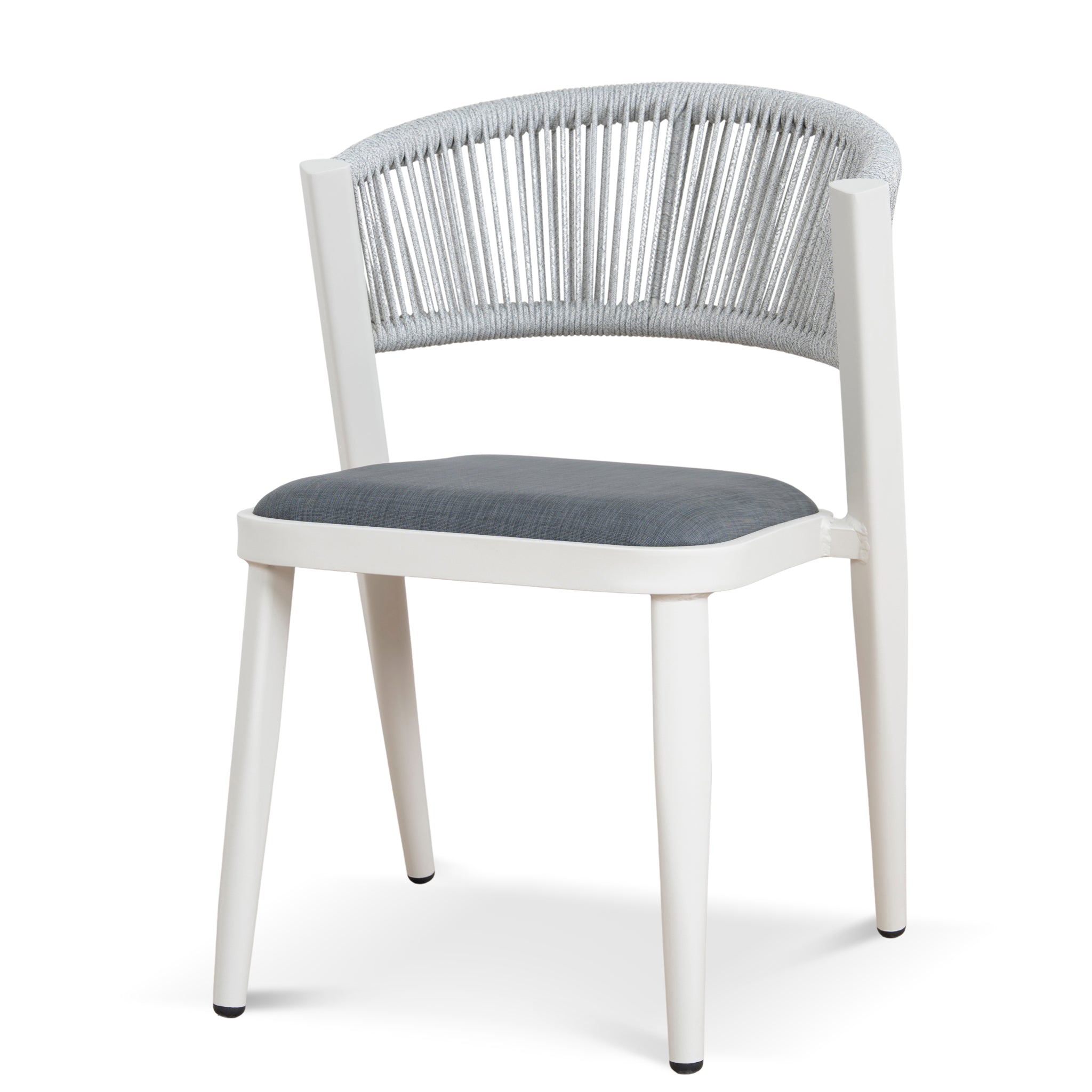 Sand White Outdoor Dining Chair - Grey (Set of 2) - image 3