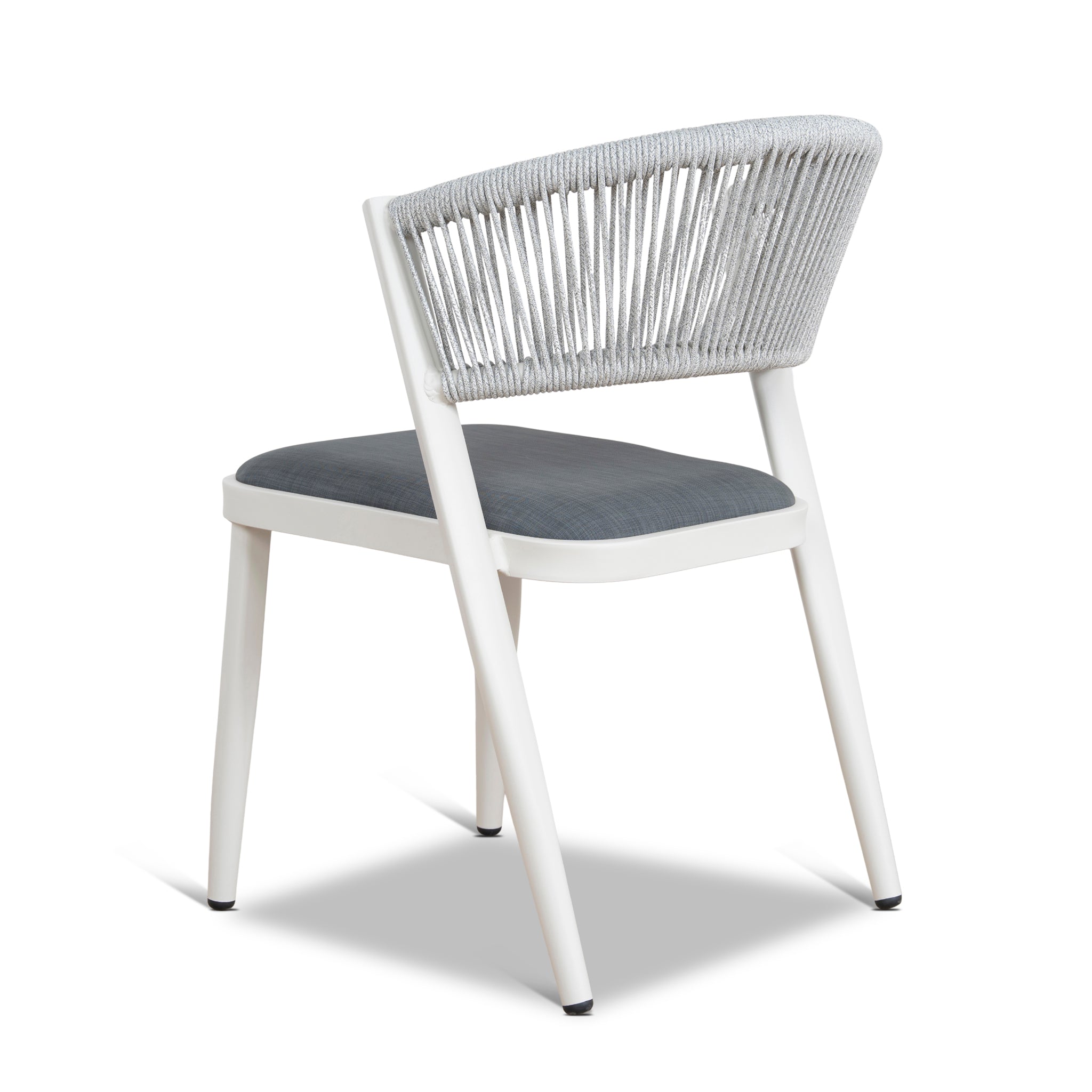 Sand White Outdoor Dining Chair - Grey (Set of 2) - image 5