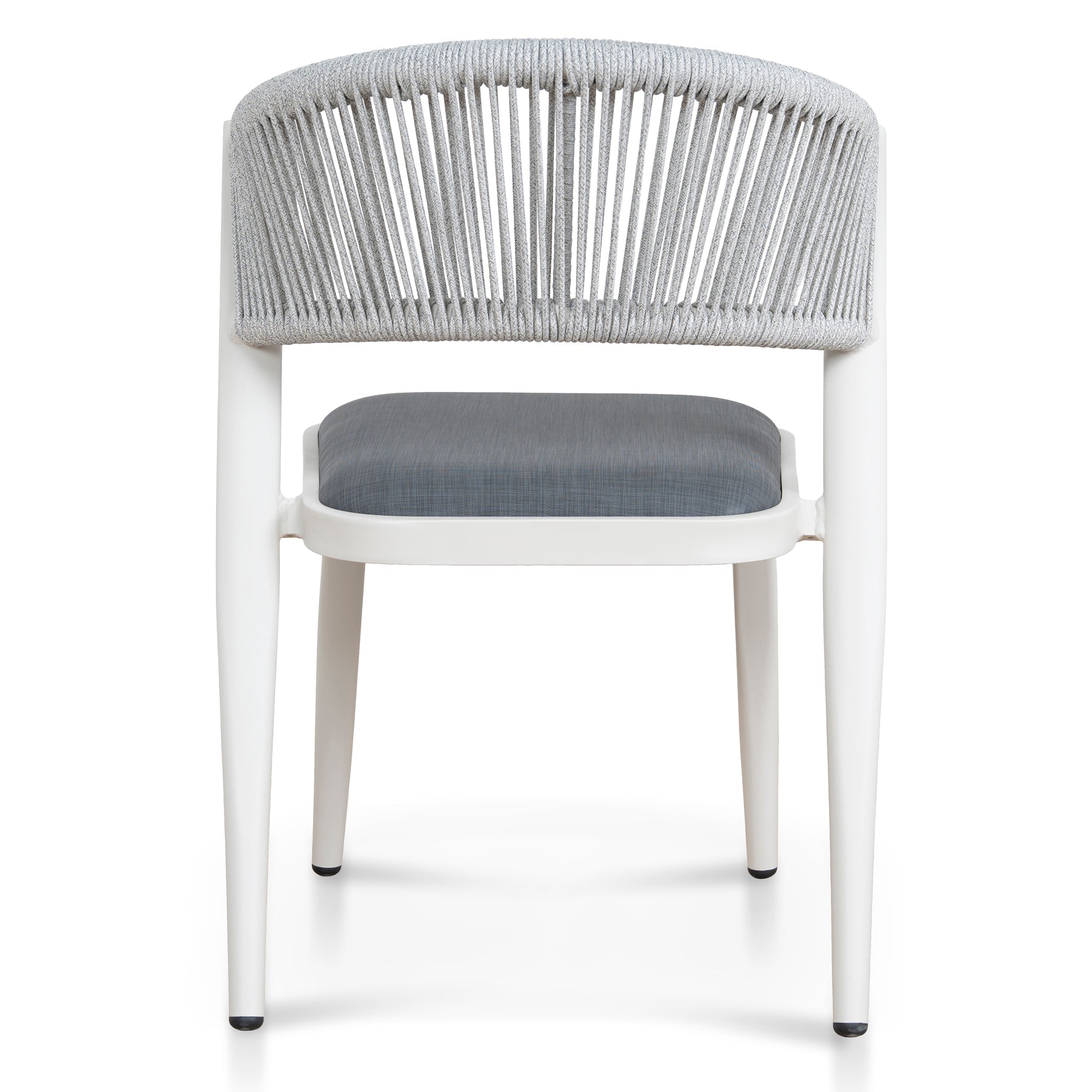 Sand White Outdoor Dining Chair - Grey (Set of 2) - image 6